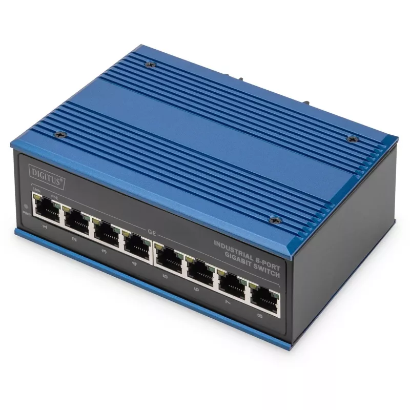 Haldamata kommutaator Digitus DN-651121 8-pordine Gigabit Ethernet PoE