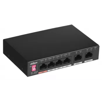 Dahua Technology PFS3006-4ET-60 haldamata L2 kiire Ethernet (10/100) Power over Ethernet (PoE) Must