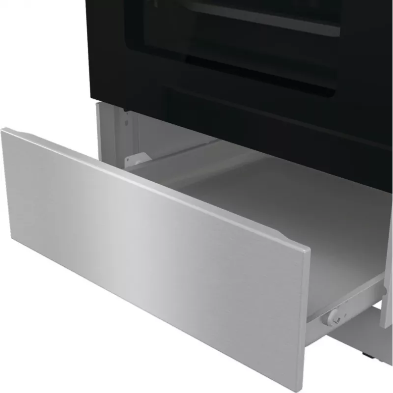 Gorenje GKS5C71XF vabaltseisev pliit ahjuga hõbedane