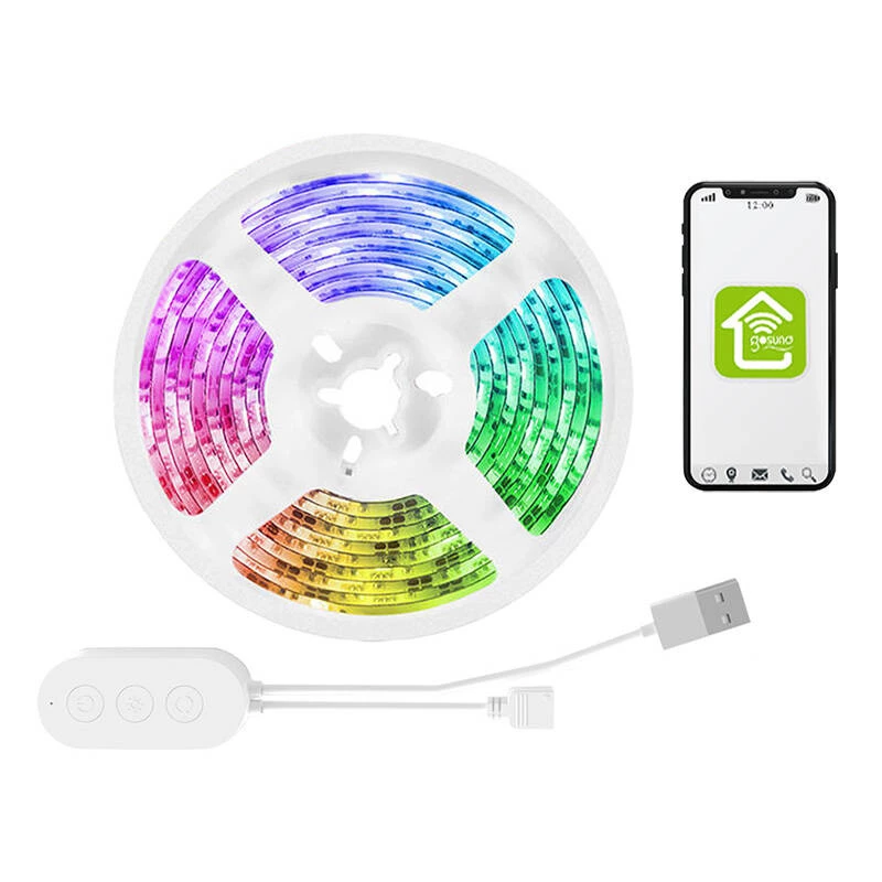 LED-riba Gosund SL1 WiFi RGB 2,8 m — Tuya-ühilduv nutivalgustus