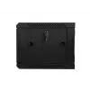 Seinale paigaldatav kapp LANBERG WF01-6406-10B, 6U, 19 tolli, 600×374×450 mm, must, 60 kg