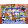 Pusle Ravensburger Feel Well & Puzzle Kassid riiulil — 200 tükki