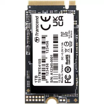 SSD-draiv Transcend 1 TB M.2 PCI Express 4.0 NVMe 3D NAND TS1TMTE410S