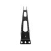 Kaablikarp Alantec PK008 seinakorraldaja 1U must metall/plast