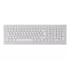 CHERRY DW 8000 klaviatuur hiir kaasas kontor RF juhtmevaba prantsuse hõbedane, valge
