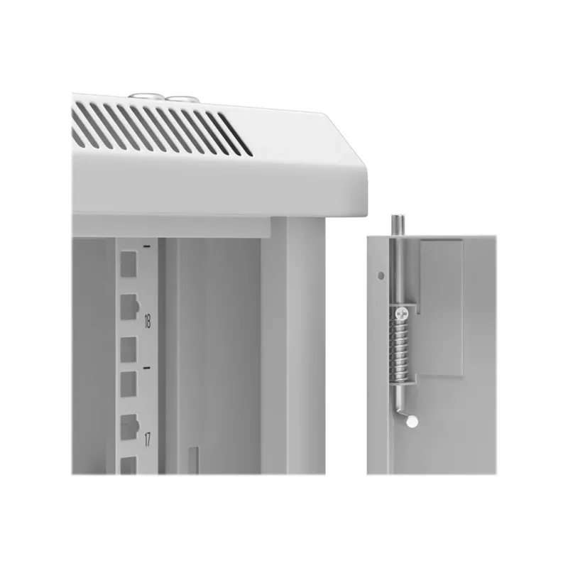 Seinale kinnitatav rack Netrack 019-180-645-021 Hall 18U