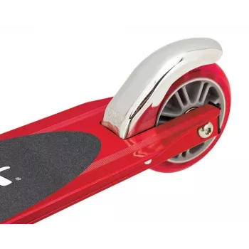 Tõukeratas Razor S Kids — metallraam, vanusele 5+, must/punane, 2,43 kg, mõõdud 595×155×115 mm