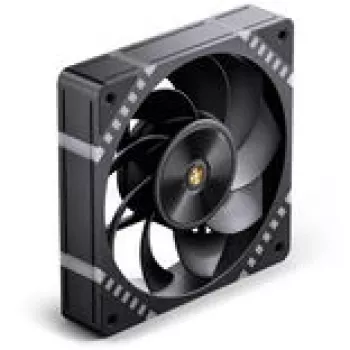 Korpusventilaator Jonsbo HF2-120 Reverse Blade PWM ARGB 120mm must, PWM-juhtimine, ARGB-valgustus