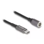 Toitekaabel DeLOCK 80781 0,15 m USB C 8-kontaktiline 20 V