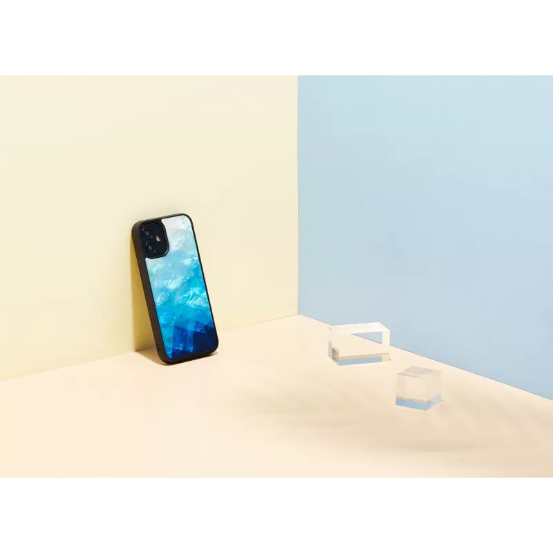 iKins kaitseümbris Apple iPhone 12 mini jaoks — sinine järv mustade aktsentidega