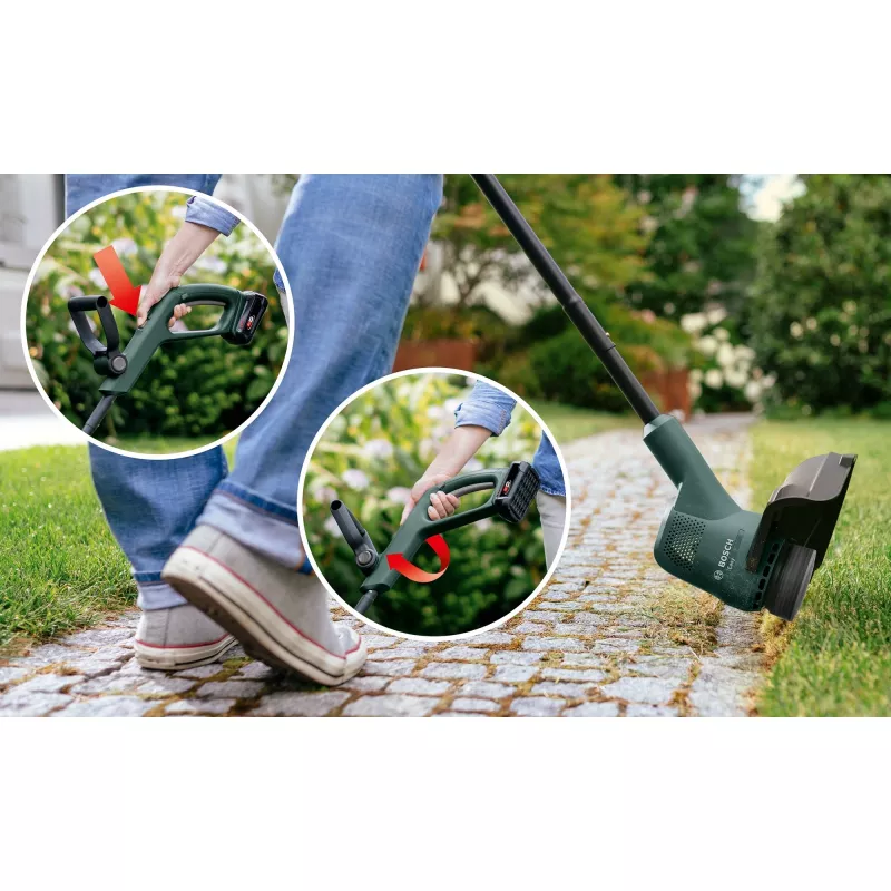 akunurmikutrimmer EasyGrassCut 18-260, 18 V (roheline/must, 2x liitium-ioonaku 2,0 Ah, POWER FOR ALL ALLIANCE)