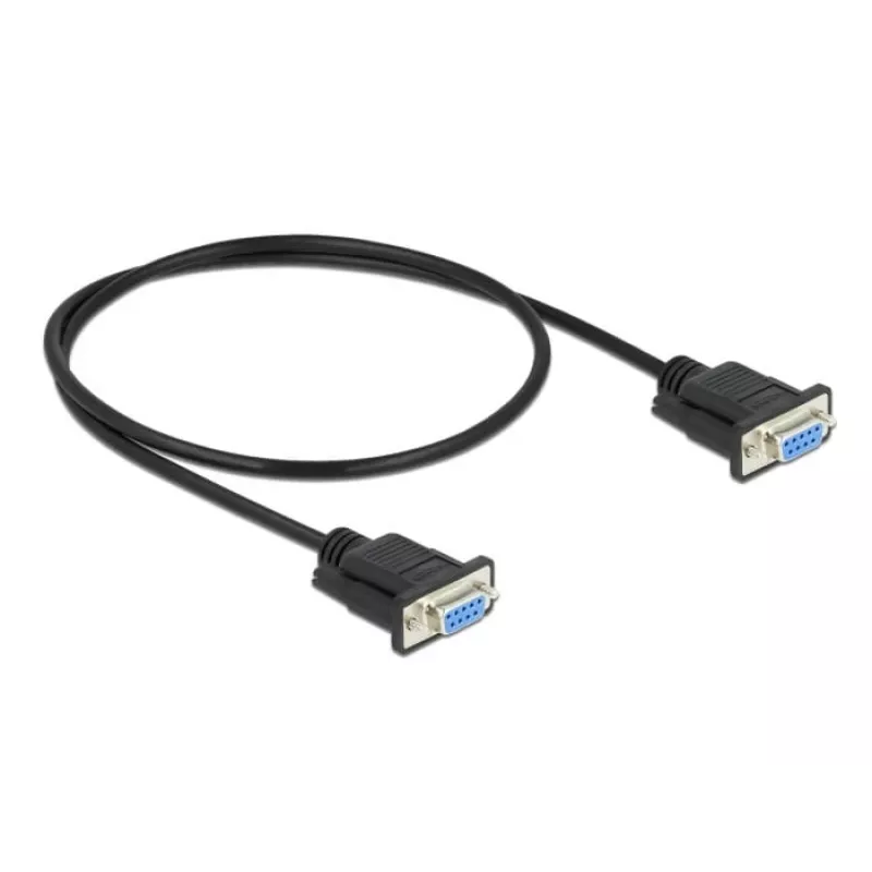 Jadakaabel DeLOCK 86614 Must 0,5 m RS-232