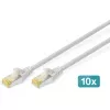 Seinale kinnitatav rack Digitus DN-10-SET-3