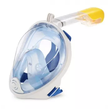 Täisnäomaskiga snorgeldamismask Free Breath M2068G L/XL sinine — täisvaade, suurus L/XL