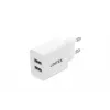 Unitek P1113A-EU - laadija 2X USB-A, 12W, valge
