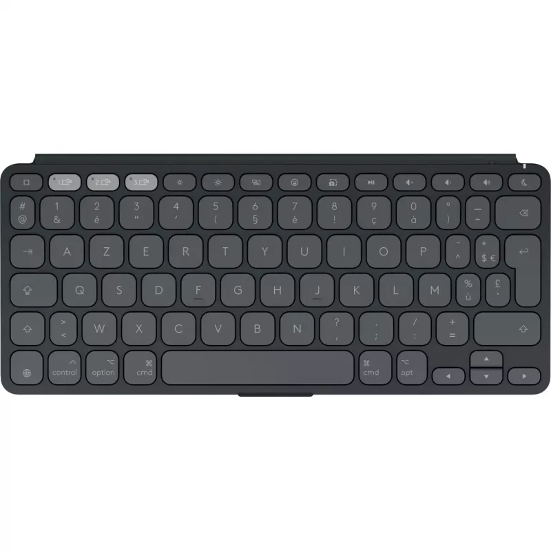 Logitech Keys-To-Go 2 klaviatuur Universaalne Bluetooth AZERTY Prantsuse Graphite