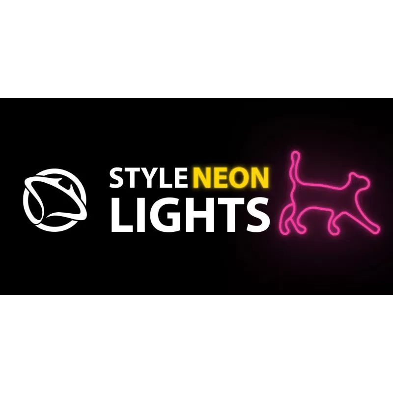 Dekoratiivne neoon-stiilis LED-valgusti MANTA SNL70PK Style Neon Lights CAT 2 Roosa (mudel SNL70PK)