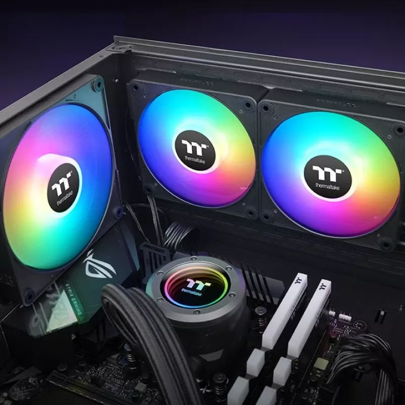 Ventilaator Thermaltake CT140 EX ARGB Sync 14 cm hüdraulilise laagriga must