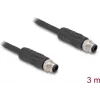 DeLOCK anduri/täiturmehhanismi kaabel 3 m RST M12 Must 80516
