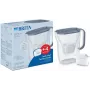 BRITA veefiltri kann Style Essential grafiithall koos 4 MAXTRA Pro filtriga, 2,4 L paak, 1,4 L filtreeritud vett