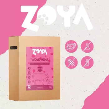 Kuiv koeratoit ZOYA ColdPRO Beef 9 kg — täisväärtuslik täiskasvanud kuivtoit, 27% valku, 9,5% rasva, gluteenivaba, suhkruvaba