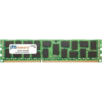 PHS-memory 8GB RAM Memory basierend to HYNIX - HMT31GR7EFR4A-PB DDR3 RDIMM 1600MHz PC3L-12800R 240 Pin DIMM 1,35 Volt (SP240153)