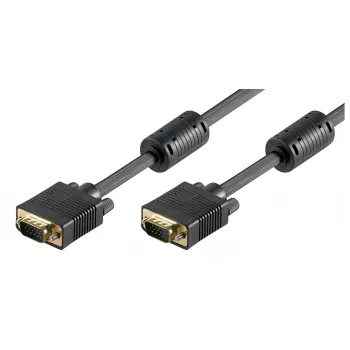 Microconnect MONGG10FB VGA-kaabel 10 m Must