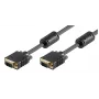Microconnect MONGG10FB VGA-kaabel 10 m Must