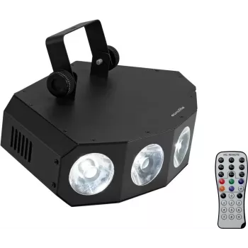 Valgusefekt EUROLITE LED SCY-500 CW 500W — LED-liikuvpea wash, 500W, külmvalge