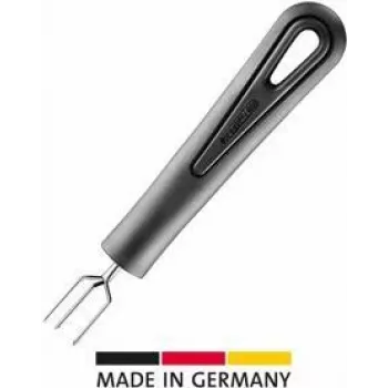 Kartulikoorimiskahvel Westmark Gentle must mudel 28142270, roostevabast terasest harud, plastist käepide