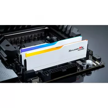 DIMM 64 GB DDR5-6000 (2x 32 GB) Dual-Kit, mälu valge, F5-6000J3040G32GX2-RM5NRW, Ripjaws M5 Neo, AMD EXPO