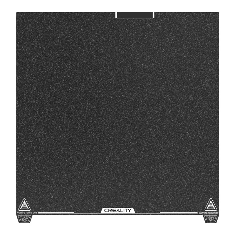 Ehitusplaat Creality K2 Plus PEI Frosteeritud 400×400 mm — vahetatav trükiplaad
