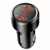 Autolaadur Baseus CCMLC20A-01 — nutitelefonidele, sisend 12–24 V, väljund kuni 20 V, must