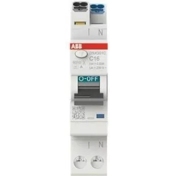 ABB RCBO lüliti DSX301CA-C16/0.03 1 TE 6kA1P+N AC16 30mA (2CSR255165R1164)