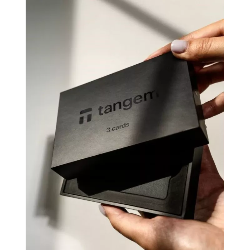 Tangem Wallet krüptovaluuta rahakott - 3 kaarti