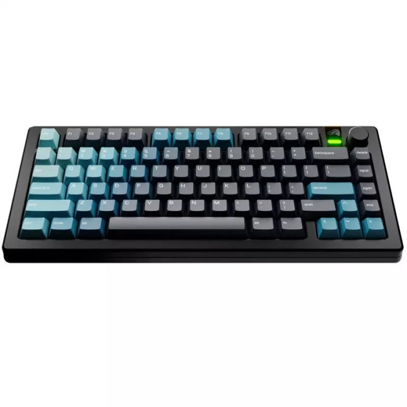 Keycaps GLORIOUS GPBT Gradient Celestial Ice — ANSI-paigutus, PBT-värvisublimatsiooniga klahvikomplekt