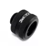 XSPC Connector G1/4 to 14mm Hardtube, must matt - 8 tk