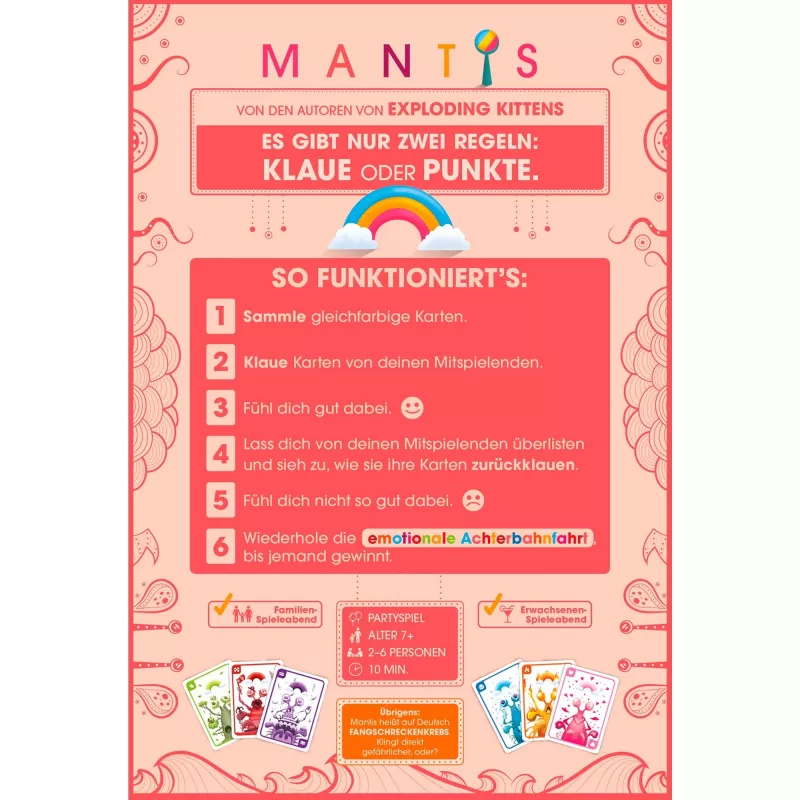 Mantis, lauamäng