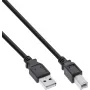 USB 2.0 kaabel A–B InLine B-34502X, 1,8 m, must