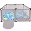 Extralink Kids Playpen, Kuiv basseiniala lastele, Kokkupandav 126x126cm pallimeri k-458