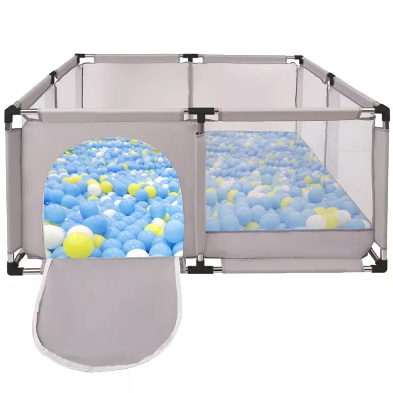 Extralink Kids Playpen, Kuiv basseiniala lastele, Kokkupandav 126x126cm pallimeri k-458