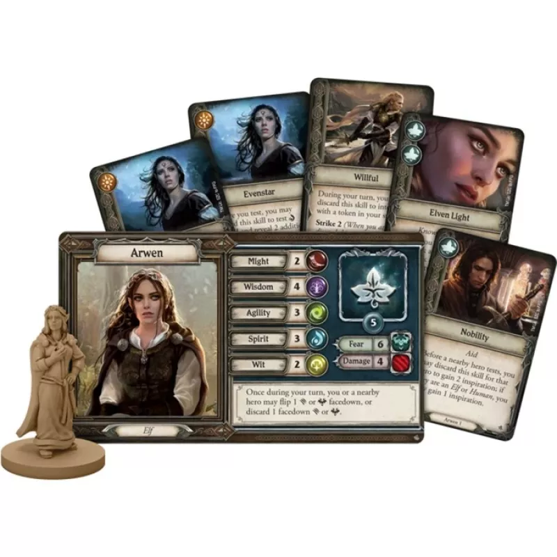 Asmodee Herr der Ringe: Reise durch Mittelerde - Dunkle Pfade, lauamäng