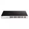 D-Link DGS-1210-28MP/E võrgulüliti Hallatav L2 Gigabit Ethernet (10/100/1000) Power over Ethernet (PoE) 1U Must, Hall