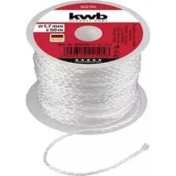 KWB müürinöör 1,7 mm valge 50 m - kriidijoon paigutuseks ja märgistamiseks