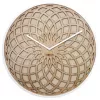 NeXtime klok 3149be Sun Large, Ø50 cm, Seinale, Beež