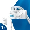 Kraaniveefilter BRITA mudel 1.2023.0413, 3 režiimi, 5-astmeline kassett, 600 l mahutavus, valge, 5 kraaniadapterit