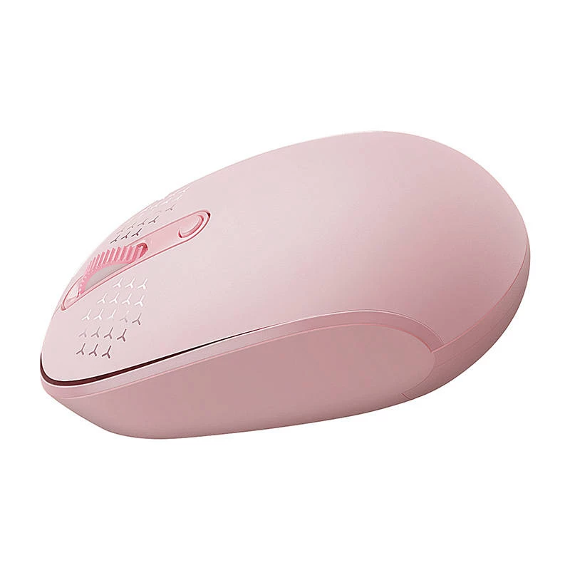Juhtmevaba hiir Baseus F01B Tri-mode 2.4G BT5.0 1600 DPI (roosa)