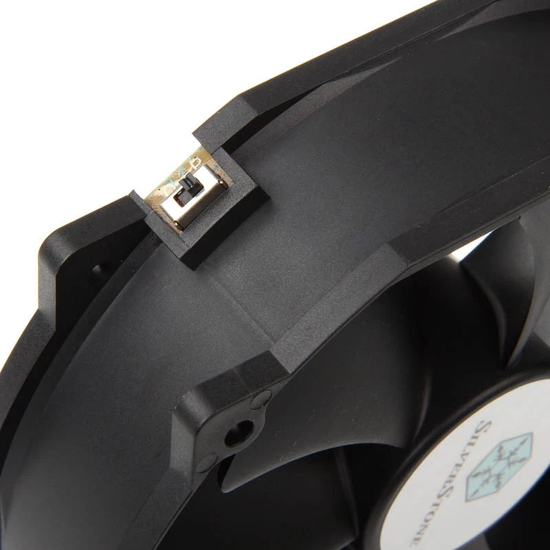 SILVERSTONE 140mm jahutusventilaator SST-FHP141 v2.0 — 140 mm PWM korpuse/jahuti ventilaator, must