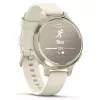 Garmin Lily 2 Active 38 mm Digitaalne 240 x 201 pikslit Puuteekraan Beež GPS (satelliit)