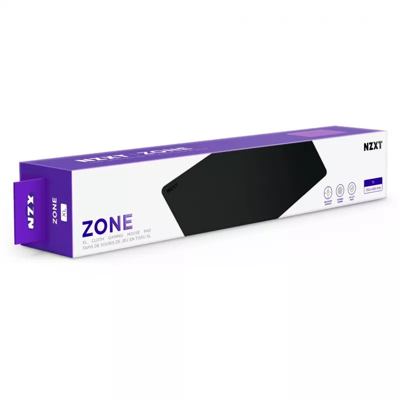 NZXT Zone hiirematt XL 750x400mm Must MM-XLGSP-BK jaemüük